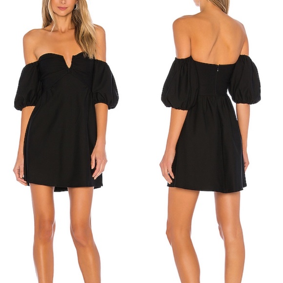 Lovers + Friends Dresses & Skirts - Lovers + Friends Dress Corrine Mini Black LBD NWT